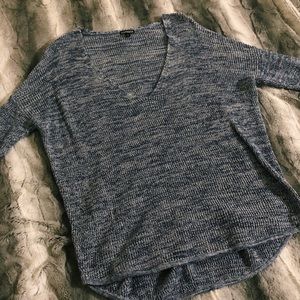 Express V Neck Sweater